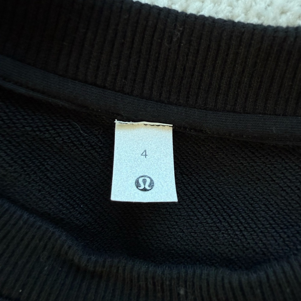 Lululemon Athletica Cotton Terry + Swift Cropped Top - Picture 5 of 5